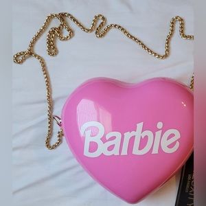 Barbie Pink 🩷 Heart Shaped Jelly Purse